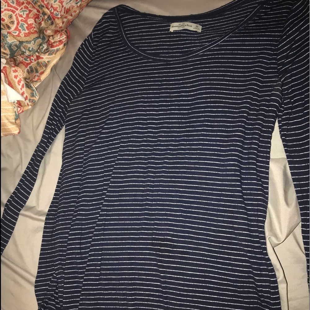 This is a long sleeve Abercrombie and Fitch shirt.